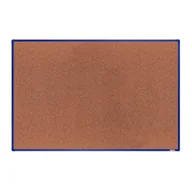 Tablice i flipcharty - boardOK Tablica korkowa boardOK, 180x120 cm, niebieska aluminiowa rama VOK180120-3200 - miniaturka - grafika 1