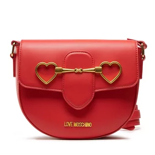 Torebki damskie - Love Moschino Torebka JC4077PP1ELC0500 Rosso - grafika 1