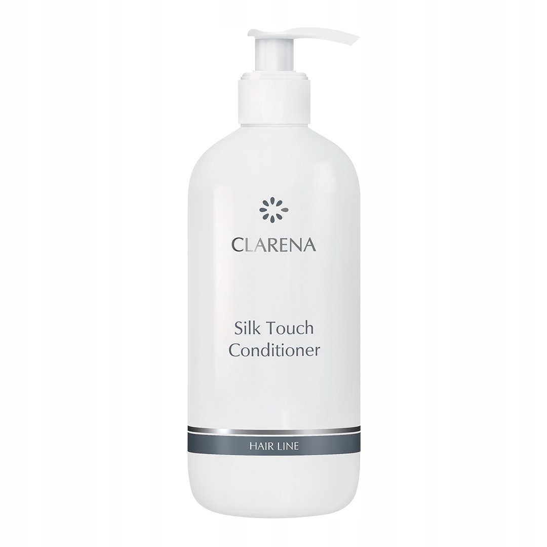 Clarena, Silk Touch Conditioner, Emolientowa Odżywka Do Włosów Wygładzająco - Nawilżająca, 500 Ml