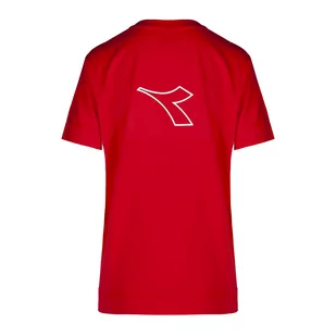 Koszulka damska DIADORA L.SS T-SHIRT LOGO - Koszulki i topy damskie - miniaturka - grafika 2