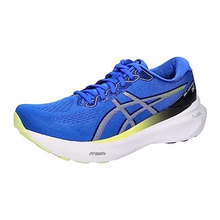 Trampki męskie - Asics Męskie trampki żelowe Kayano 30, Illusion Blue/Glow Yellow, 39 EU, Iluzja Niebieski Świecący Żółty, 40 EU - grafika 1