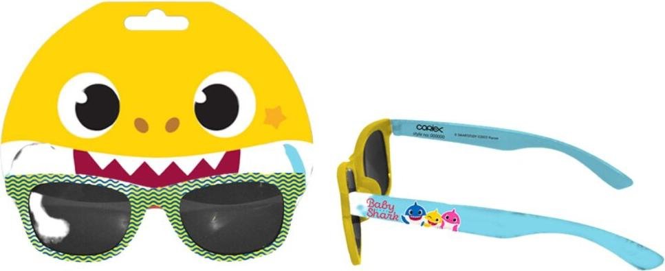 Dziecięce okulary przeciwsłoneczne Baby Shark - idealne na lato Green