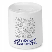 Skarbonki - DLA SZACHISTY SKARBONKA WZOROWY SZACHISTA z Nadrukiem ze Zdjęciem - miniaturka - grafika 1