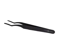 Akcesoria i kosmetyki do stylizacji brwi - Lash brow Lash Brow Pęseta Do Aplikacji Rzęs Black LB-7703 - miniaturka - grafika 1