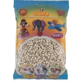 Prace ręczne dla dzieci - Hama 201-77 - mleczna biel - 3000 koralików midi - miniaturka - grafika 1