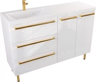 Szafka Umywalkowa Stojąca ATHOS 120 cm SZ D L UZ - Szafki łazienkowe - miniaturka - grafika 1