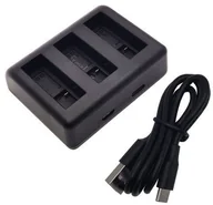 Ładowarki i akumulatory - Trigubas kroviklis DJI Osmo Action 3/Action 4 - miniaturka - grafika 1