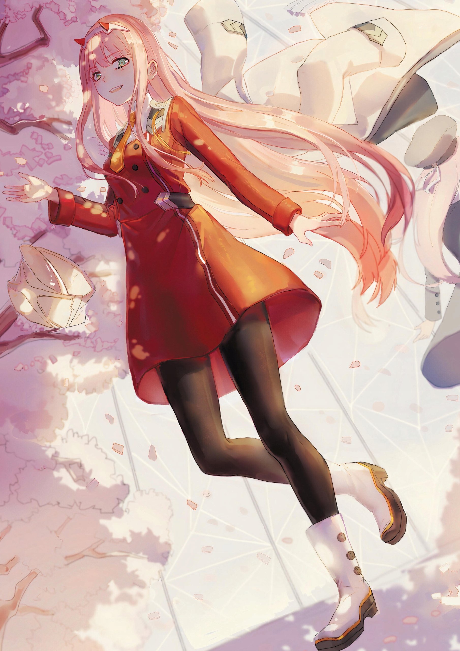 Plakat A3 anime manga Darling in The Franxx