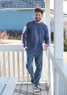 Piżamy damskie - Key Męska Piżama Pidżama Długa Bawełna Xxl 2Xl - miniaturka - grafika 1