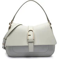 Torebki damskie - Furla Skórzana torebka na ramię FURLA FLOW - miniaturka - grafika 1