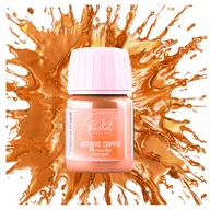 Dodatki do ciast w proszku - Barwnik spożywczy w płynie złoty metaliczny farbka miedź fractal 30ml - miniaturka - grafika 1