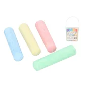 Kreda - Kreda kolorowa 12 szt w wiaderku - miniaturka - grafika 1