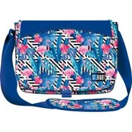 Torby szkolne - Stright flamingo pink blue Torba Na Ramię Flamingo Pink Blue - miniaturka - grafika 1