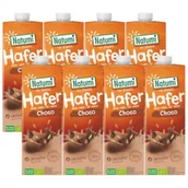 Napoje roślinne - Natumi Napój owsiano-kakaowy Zestaw 8 x 1 l Bio - miniaturka - grafika 1