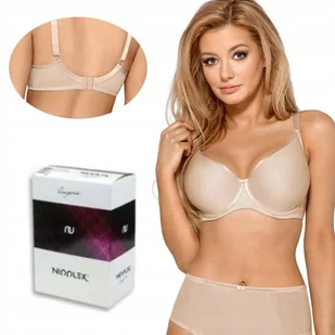 Biustonosz usztywniany gładki Nipplex Anna 70G - Biustonosze - miniaturka - grafika 1