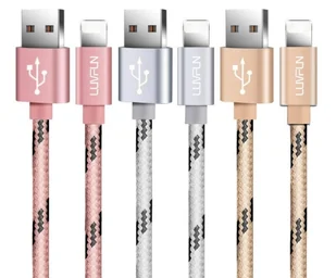 Kabel USB - Apple Lightning Luvfun 1 m 2m 3m - Kable USB - miniaturka - grafika 1