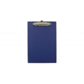 Deski z klipsem - Biurfol Clipboard A5 - granatowa - miniaturka - grafika 1