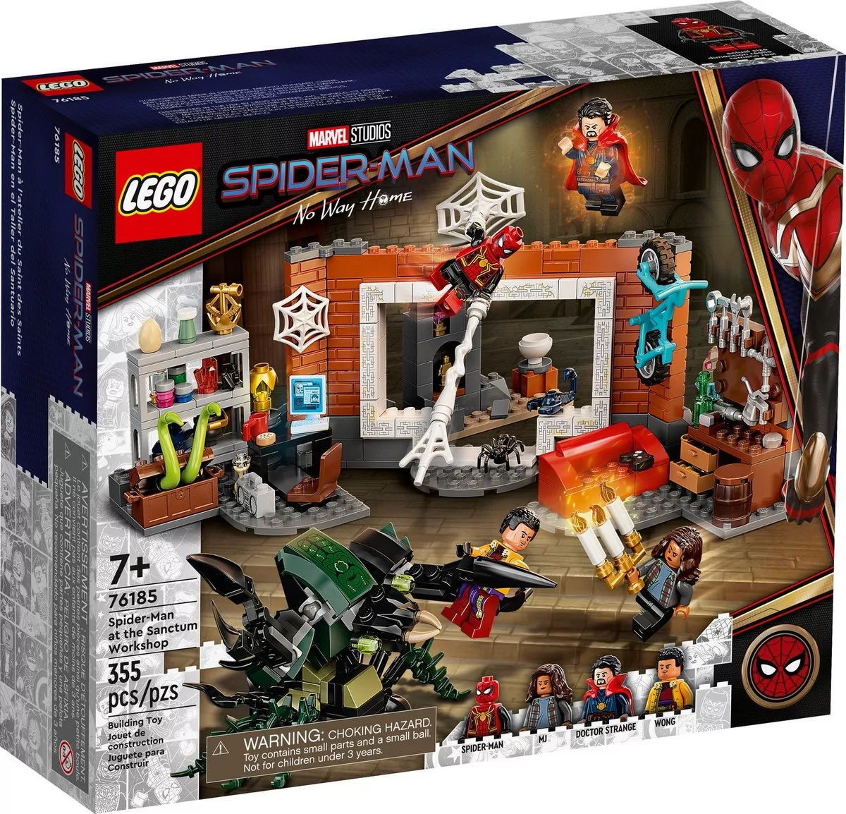 LEGO MARVEL SUPER HEROES SPIDERMAN W WARSZTACIE SANCTUM 76185