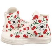 Trampki damskie - Trampki CTAS Lift HI Egret/Red/Green A08096C (CO739-a) Converse - miniaturka - grafika 1