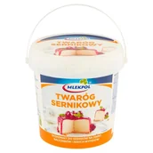 Sery - Mlekpol Twaróg sernikowy 1 kg - miniaturka - grafika 1