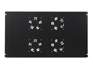 Wentylatory komputerowe - NETRACK panel wentylacyjny do szaf RACK stojących 1200mm głębokość - miniaturka - grafika 1