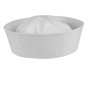 Mil-Tec Czapka męska Sailor, biała, 3XL EU - Czapki męskie - miniaturka - grafika 1