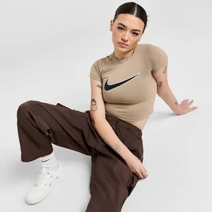 NIKE T-SHIRT W NSW TEE BBY SW STREETSWEAR - Nike - Koszulki i topy damskie - miniaturka - grafika 1