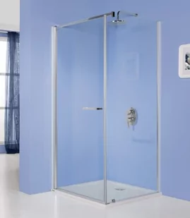 Sanplast Prestige III KNDJ/PRIII-80x90-S 80x90 profil biały ew szkło W0 600-073-0120-01-401 - Kabiny prysznicowe - miniaturka - grafika 2
