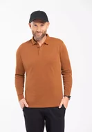 Koszulki męskie - Longsleeve bawełniany L-LIND - Volcano - miniaturka - grafika 1