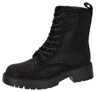 Kozaki damskie - 2Go Fashion 8242-502 kozaki damskie, czarny, 36 EU - miniaturka - grafika 1