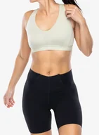 Bielizna sportowa damska - Biustonosz sportowy Icebreaker Merino 125 Cool-Lite Sprite Racerback Bra - ashen - miniaturka - grafika 1