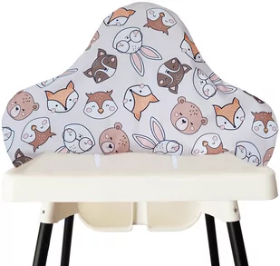 IKEA ANTILOP POKRYCIE POKROWIEC DO KRZESEŁKA WODOODPORNE ZWIERZĘTA - Krzesełka do karmienia - miniaturka - grafika 1