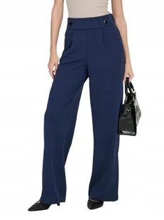 JDY SPODNIE GRANATOWE PALAZZO DAMSKIE CASUAL PROSTE 34 J9A - Spodnie damskie JDY SPODNIE GRANATOWE PALAZZO DAMSKIE CASUAL PROSTE 34 J9A - Spodnie damskie - miniaturka - grafika 1