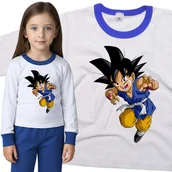 Piżamy dla dziewczynek - Piżama dziecięca Dragon Ball Son Goku 110/116 - VoloDonum - miniaturka - grafika 1