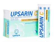 Przeziębienie i grypa - UPSA Upsarin C 20 szt. - miniaturka - grafika 1