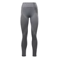 Legginsy - Reebok Damskie legginsy Ubf Myoknit Hr Tight, czarne, L, czarny, L - miniaturka - grafika 1