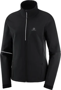 Damska kurtka Salomon  Agile Softshell Jacket Black XS - Kurtki damskie - miniaturka - grafika 1