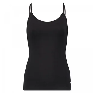 Damski top basic PUMA WOMEN CAMISOLE HANG - czarny - Koszulki sportowe damskie - miniaturka - grafika 1