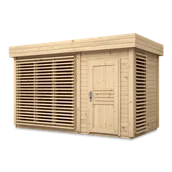 Baseny ogrodowe - Sauna ogrodowa AZALIA 400x200 cm - Megiw - miniaturka - grafika 1