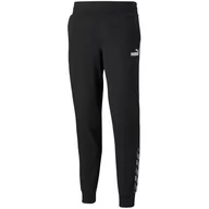 Spodnie damskie - Spodnie Damskie Puma Power Pants Fl Cl Czarne 589546 01-L - miniaturka - grafika 1