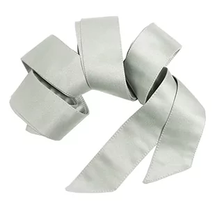 Maya Deluxe damski pasek damski pasek satynowy szarfa talia, wiązanie, kokardka, akcesoria dla druhen, panny młodej, wesele, bal maturalny, wieczór, okazja, Pasek, Zielona lilia, S-M - Paski - miniaturka - grafika 1