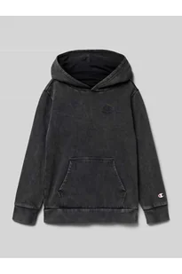 Bluza o kroju regular fit z kapturem i wyhaftowanym logo model Icons - Champion - Bluzy damskie - miniaturka - grafika 1