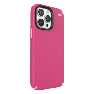 Speck Presidio2 Pro - Etui iPhone 14 Pro Max z powłoką MICROBAN (Digitalpink / Blossompink / White) - Etui i futerały do telefonów - miniaturka - grafika 2