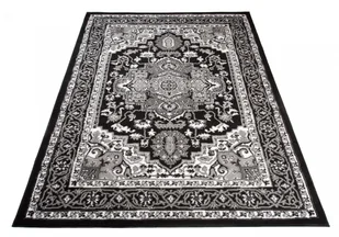 Czarny dywan klasyczny E7-A78 - Dywany Czarny dywan klasyczny E7-A78 - Dywany - miniaturka - grafika 1