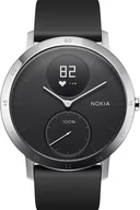 Smartwatch - Nokia Activite Steel HR 40mm Czarny - miniaturka - grafika 1