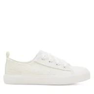 Buty dla dziewczynek - Trampki Nelli Blu CSS20377-30 Biały - miniaturka - grafika 1