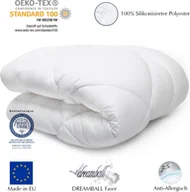 Pościel - Kołdra zimowa H&F Heimtextilien 135x200 Ciepła i miękka Poszycie kołdry: 100% mikrofibra Pościel dla alergików z certyfikatem Oeko-TEX Wypełnienie: 1250g - miniaturka - grafika 1