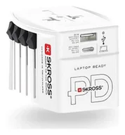 Złącza, przejściówki, adaptery - Skross MUV USB AC45PD + kabel USB-C - miniaturka - grafika 1