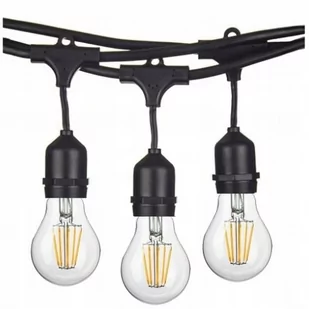 Girlanda Ogrodowa Sznur 50m E27 Led 5W Ciepłe - Lampy ogrodowe - miniaturka - grafika 1