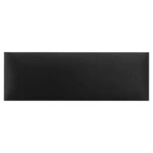 Panel Ścienny Tapicerowany 3D Prostokąt 90X30 Cm Grafitowy T15 Welurowy - Panele ścienne i boazeria - miniaturka - grafika 1